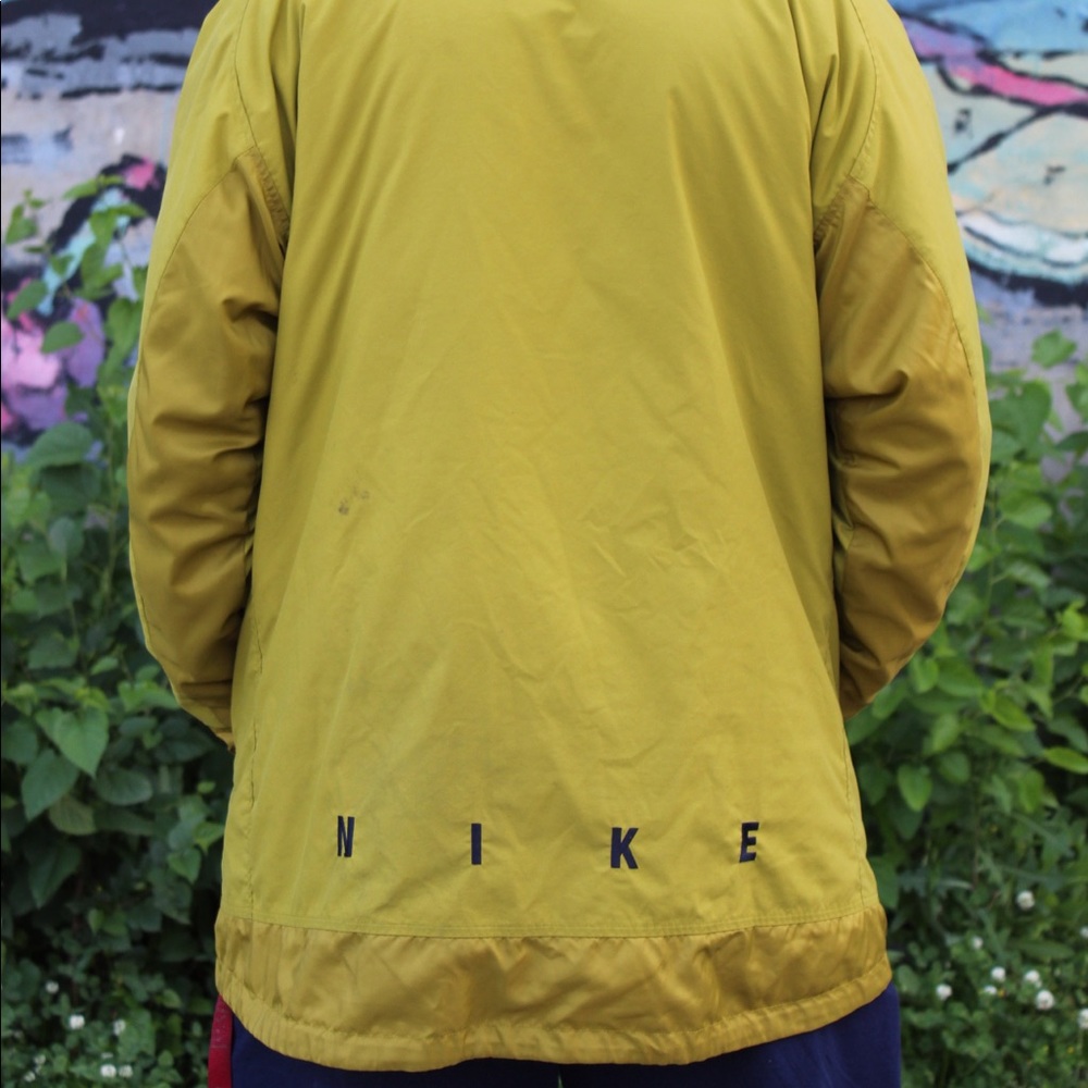 Nike Long Coat With Collapsible Hoodie